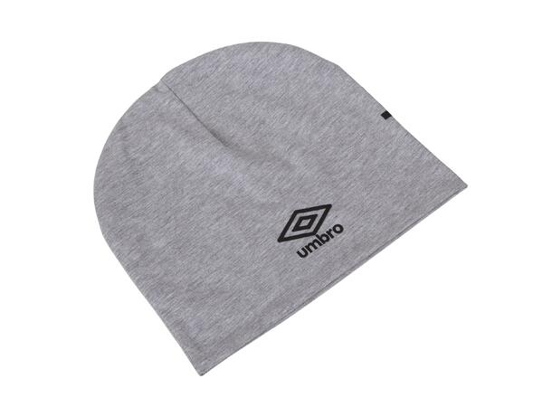 UMBRO Core Cotton Beanie Lys grå OS Lue i behagelig bomullsblanding 
